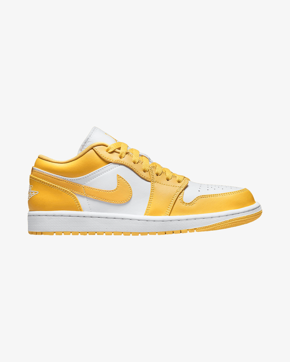 NIKE AIR JORDAN1 LOW WHITE POLLEN -