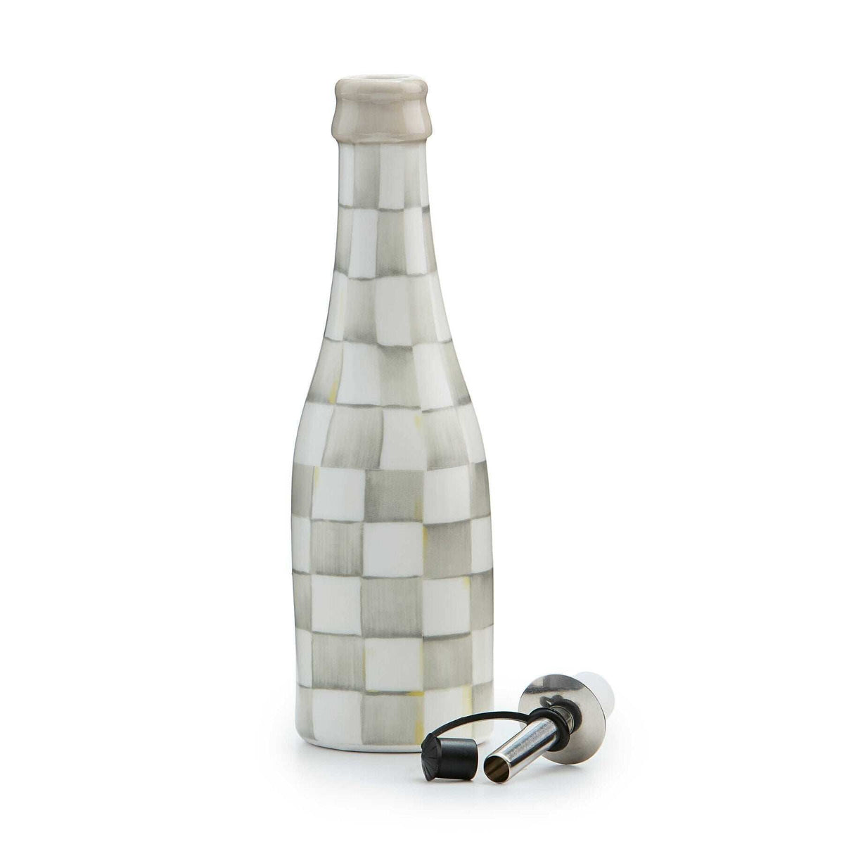Sterling Check Farmhouse Oil Cruet