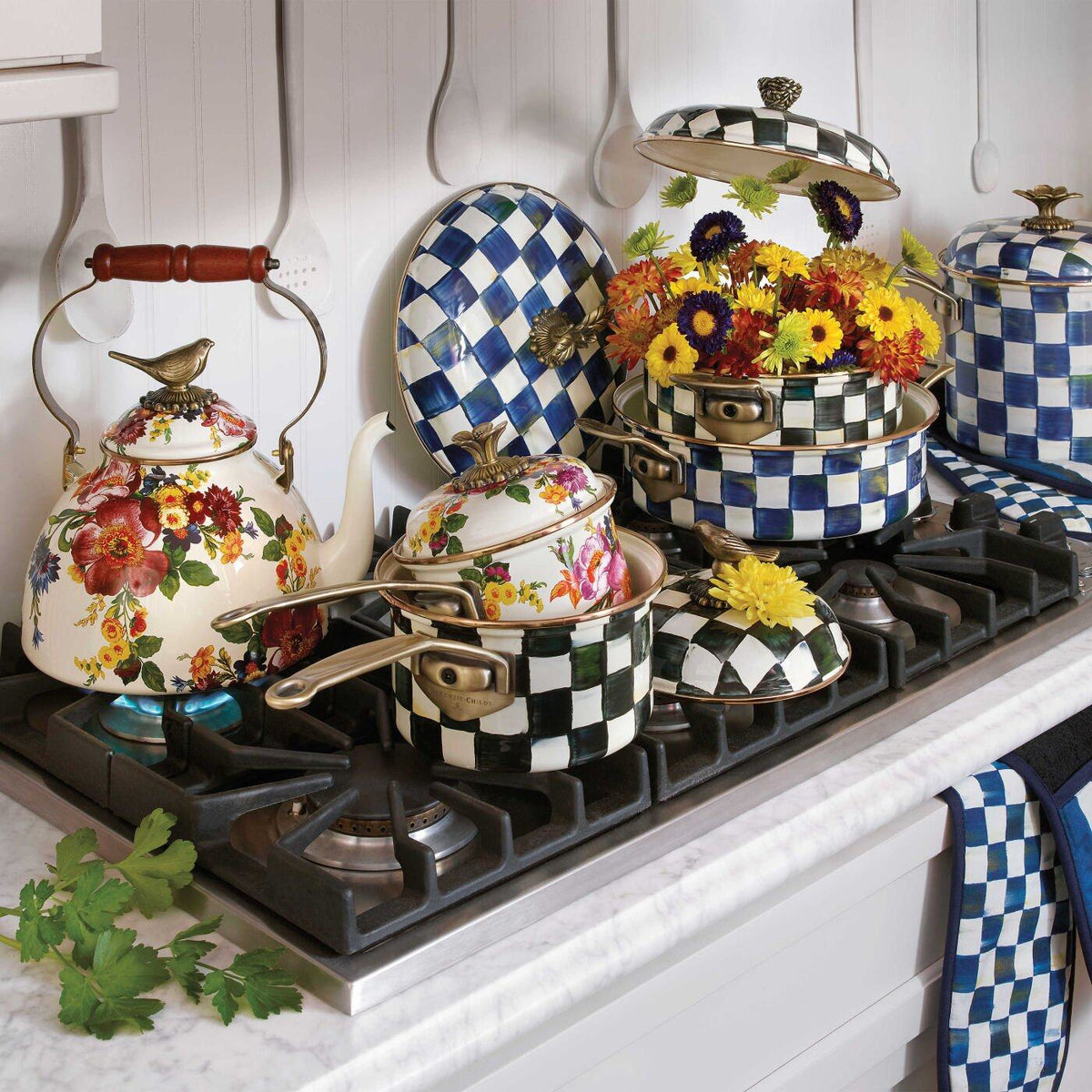 Courtly Check 2.5 Quart Saucepan