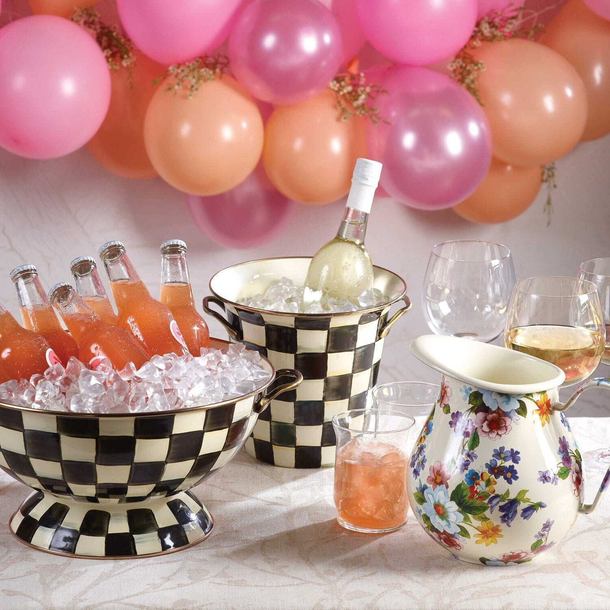 Courtly Check Everything Bowl Large by Mackenzie Childs