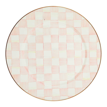 Mackenzie-Childs Rosy Check Serving Platter