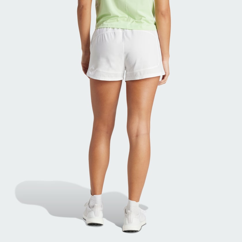 Women's adidas Pacer Training 3-Stripes Woven High-Rise Shorts