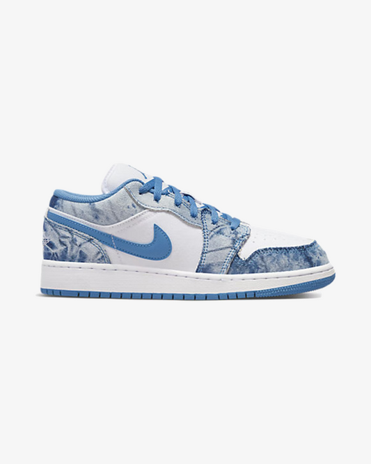 NIKE AIR JORDAN1 LOW GS WASHED DENIM