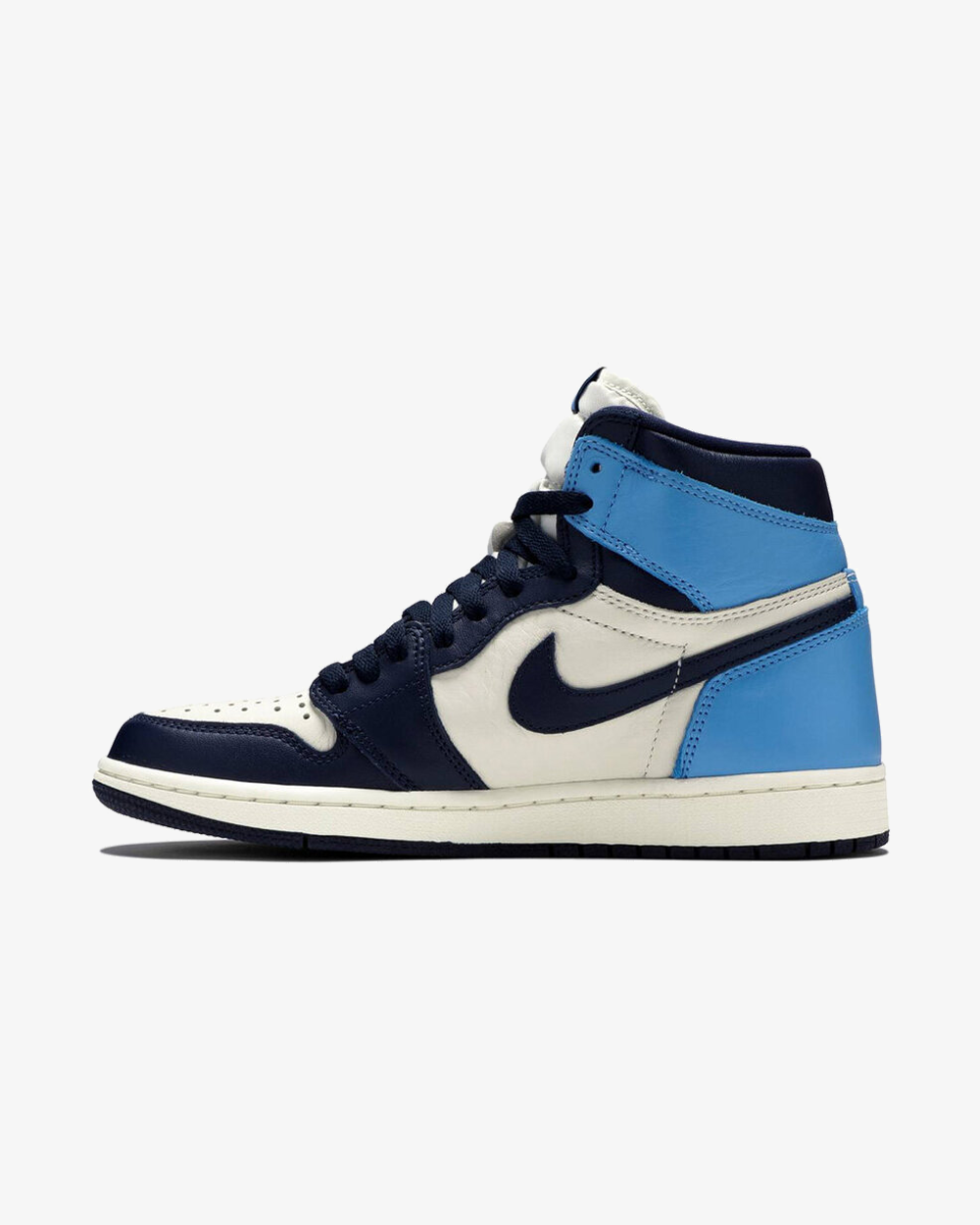 NIKE AIR JORDAN1 RETRO HIGH OBSIDIAN UNC BLUE