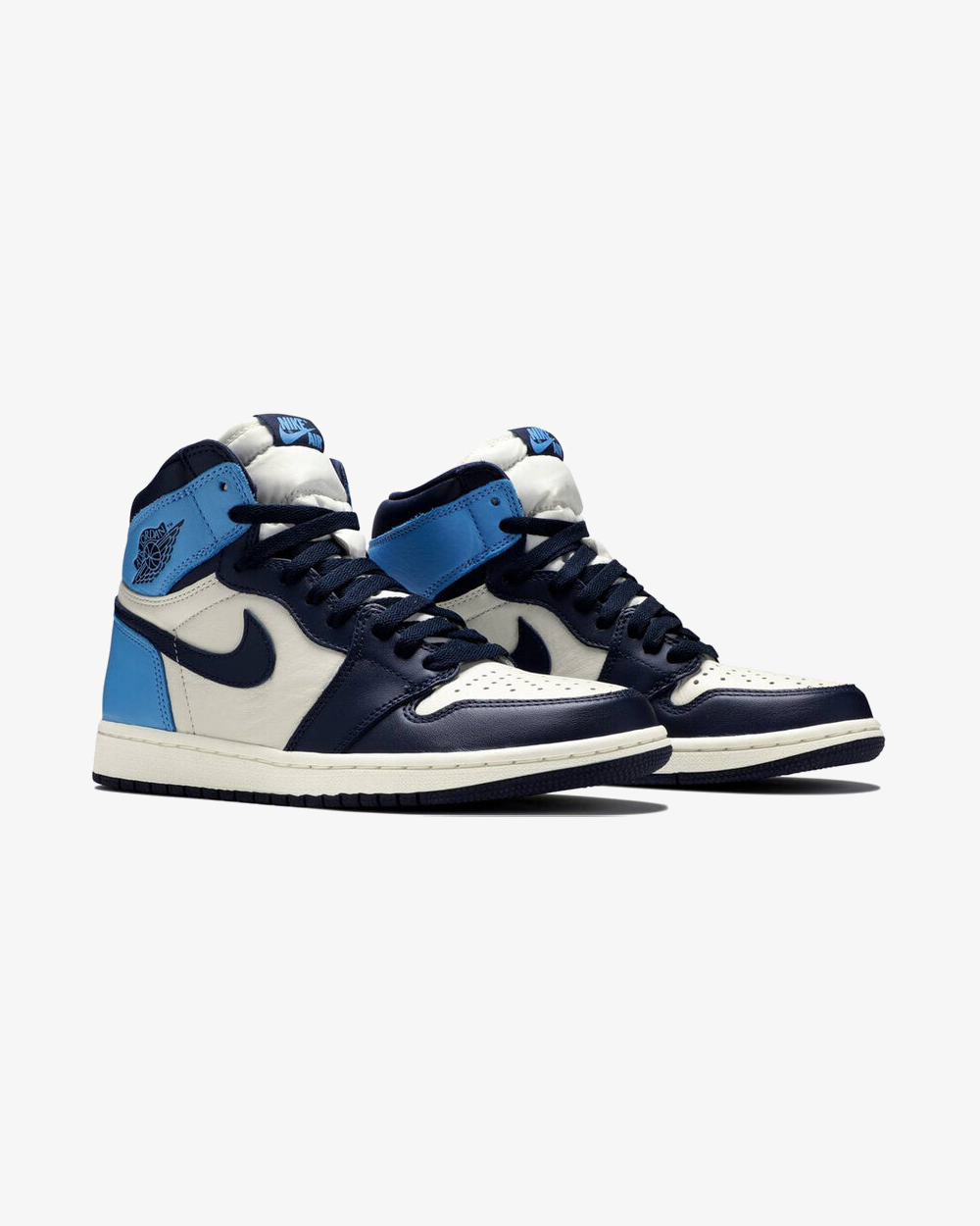NIKE AIR JORDAN1 RETRO HIGH OBSIDIAN UNC BLUE