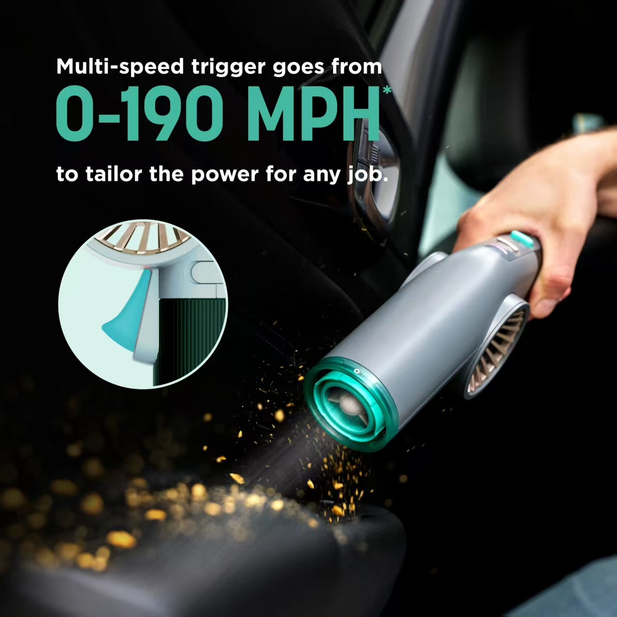 Powerful Indoor/Outdoor Blower Cleaner