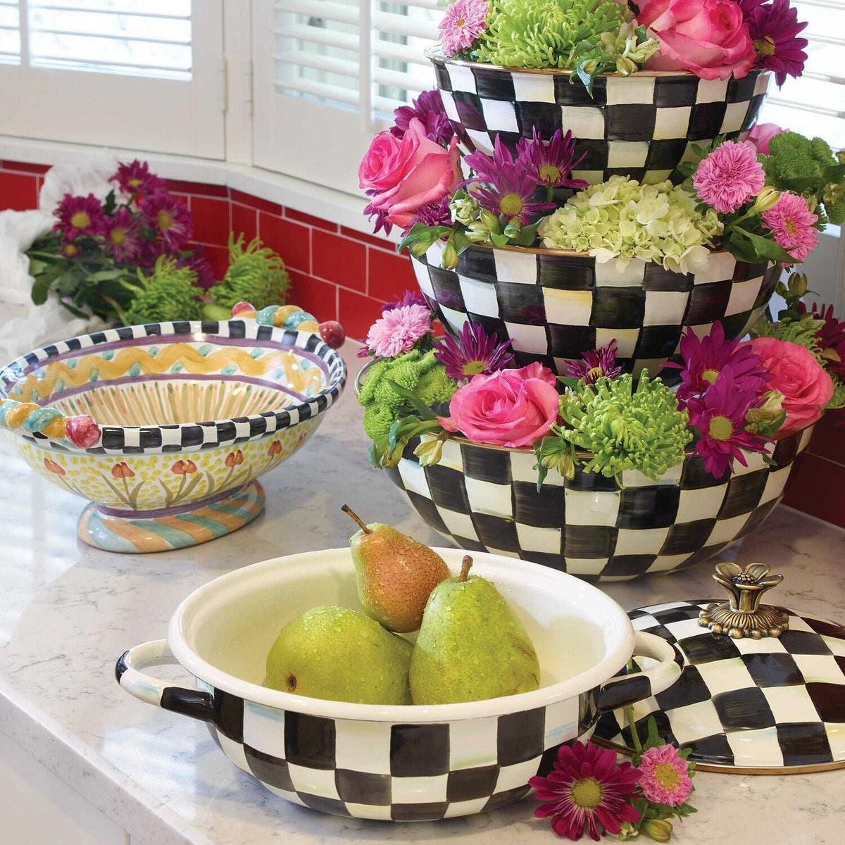 Courtly Check Large Everyday Bowl