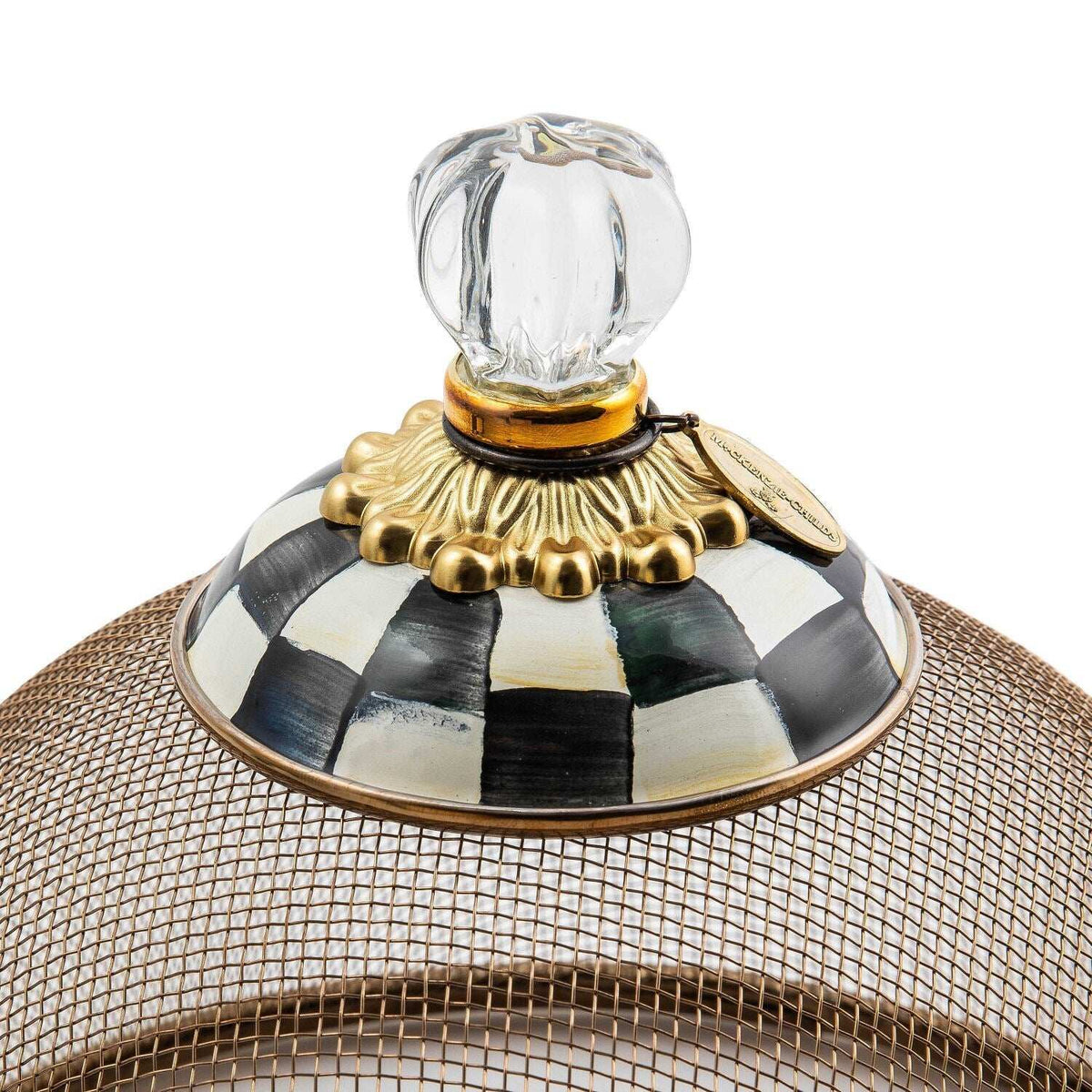 Courtly Check Mesh Dome - Small by Mackenzie Childs