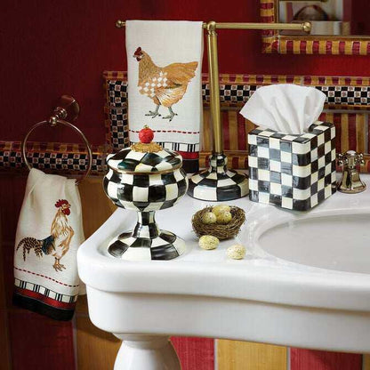 Courtly Check Enamel Bath Collection