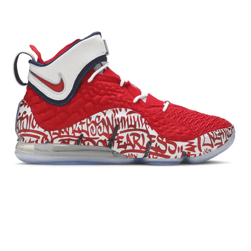 Nike LeBron 17 'Graffiti Remix Red' (2020)