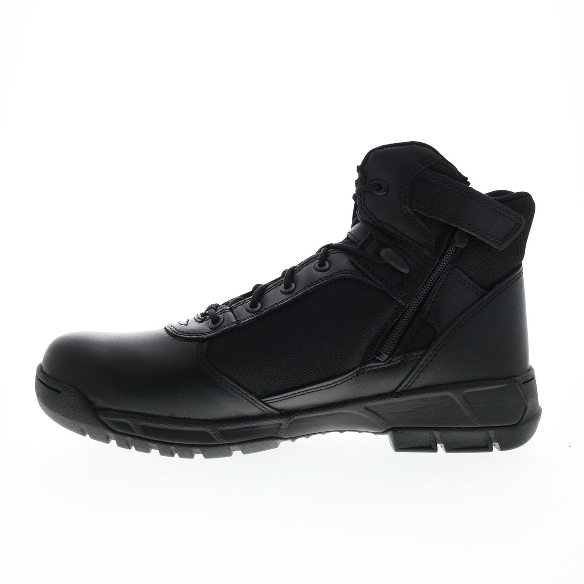 Bates Tactical Sport 2 Mid Side Zip E03161 Mens Black Leather Tactical Boots